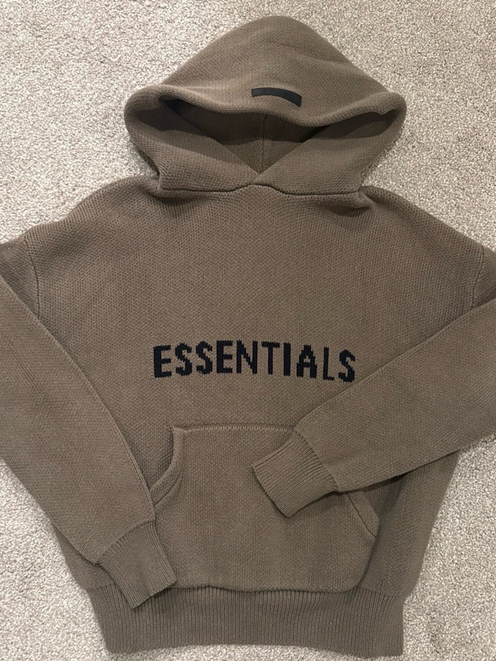 Fear of God Hoodie in Taupe